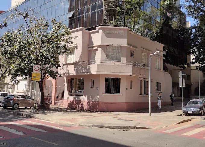 Ambiente interno do Shaiff Cabeleireiros em Santa Efigênia, BH